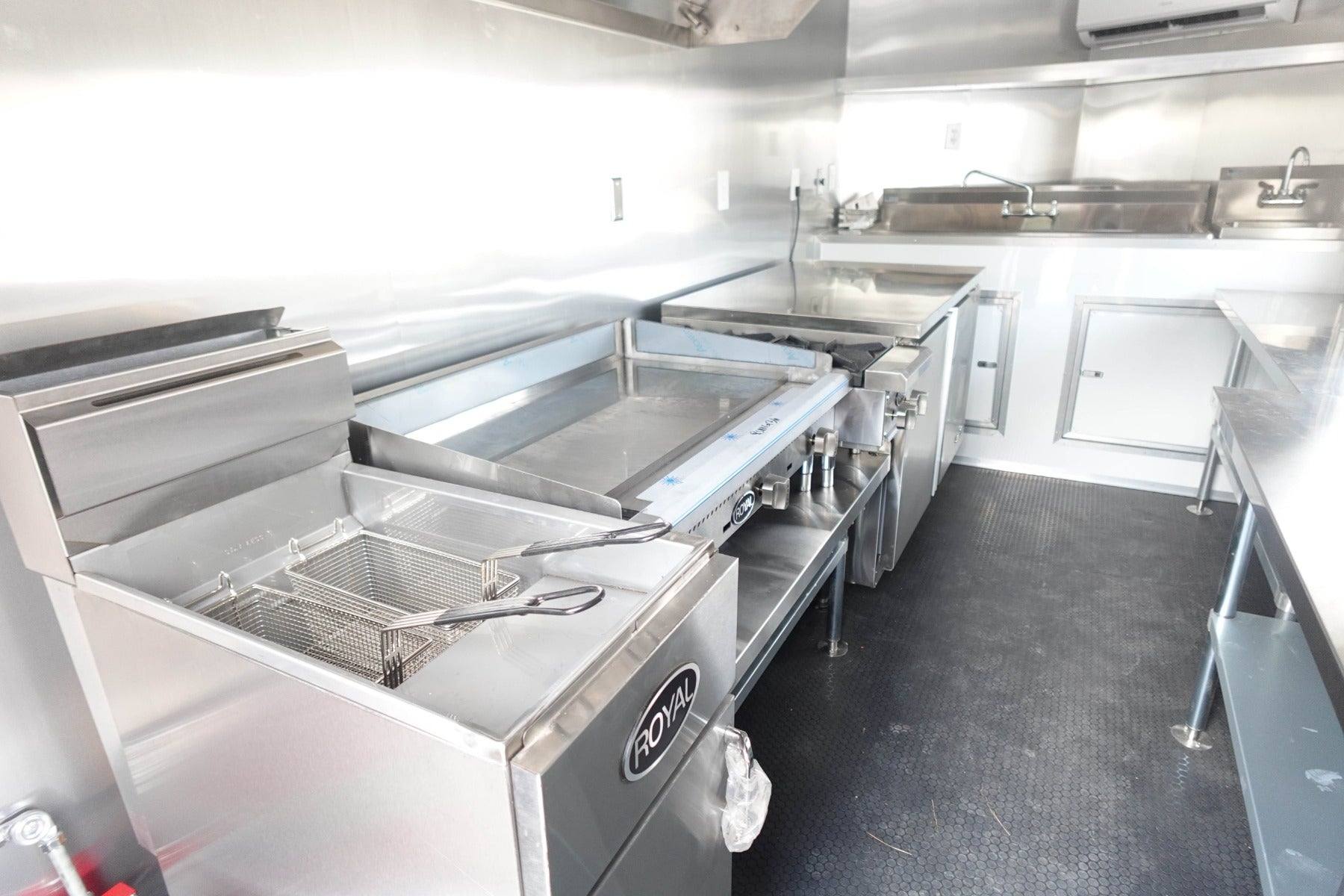 17-7-x-14-white-concession-trailer-food-event-catering-3.jpg 7' X 14' White Concession Trailer Food Event Catering