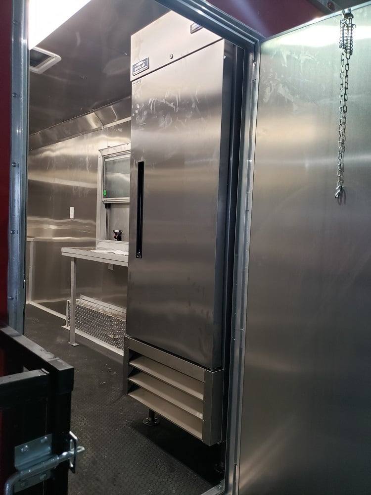 171-8.5-x-16-victory-red-vending-concession-food-trailer-with-appliances-8.jpg 8.5' x 16' Victory Red Vending Concession Food Trailer With Appliances