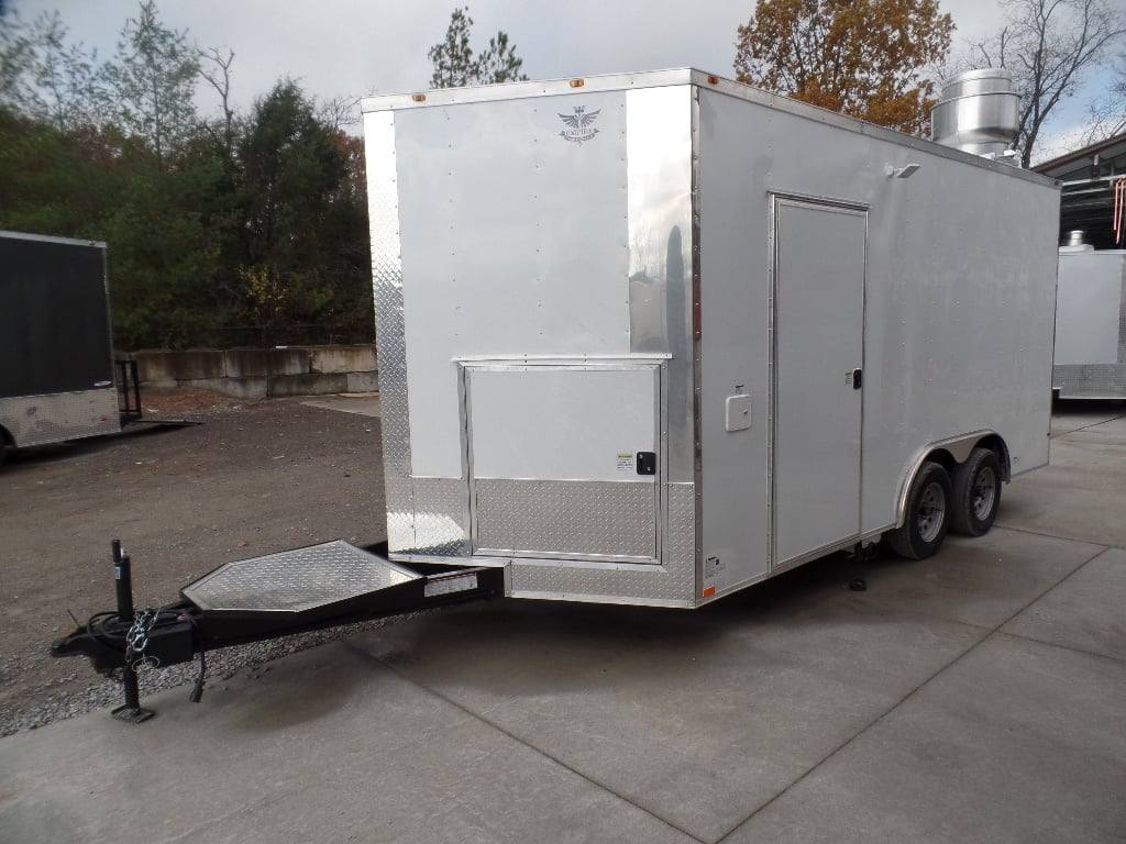 174-8.5-x-16-white-concession-food-event-trailer-10.jpg 8.5' x 16' White Concession Food Event Trailer