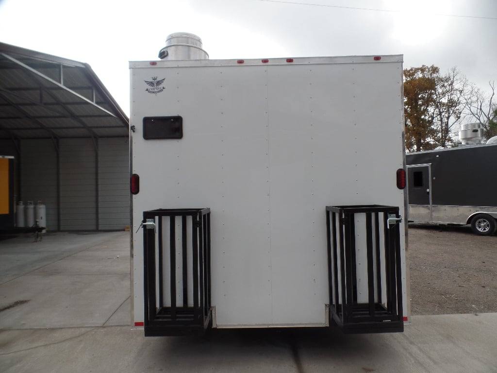 174-8.5-x-16-white-concession-food-event-trailer-2.jpg 8.5' x 16' White Concession Food Event Trailer