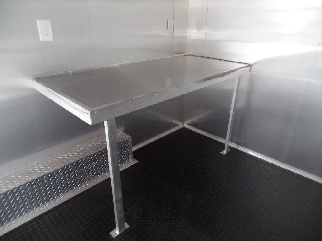 174-8.5-x-16-white-concession-food-event-trailer-5.jpg 8.5' x 16' White Concession Food Event Trailer