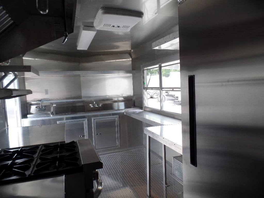 176-8.5-x-16-white-concession-food-event-trailer-with-appliances-16.jpg 8.5' x 16' White Concession Food Event Trailer With Appliances