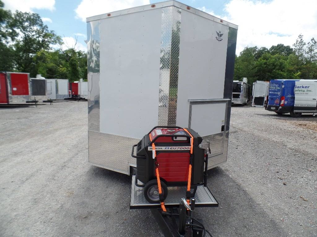 176-8.5-x-16-white-concession-food-event-trailer-with-appliances-20.jpg 8.5' x 16' White Concession Food Event Trailer With Appliances