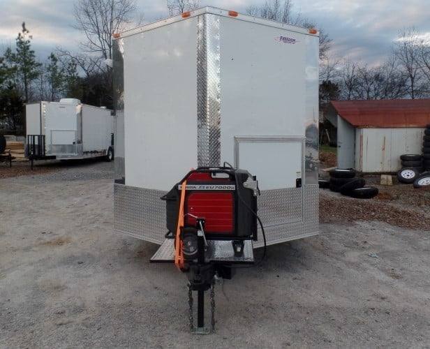 179-8.5-x-16-white-concession-food-trailer-with-appliances-13.jpg 8.5' x 16' White Concession Food Trailer With Appliances