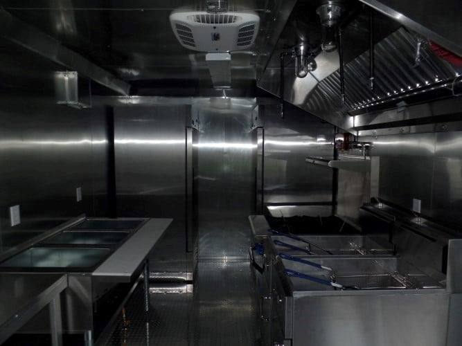 179-8.5-x-16-white-concession-food-trailer-with-appliances-15.jpg 8.5' x 16' White Concession Food Trailer With Appliances