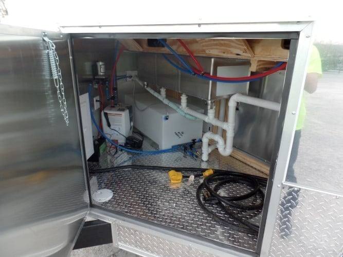 179-8.5-x-16-white-concession-food-trailer-with-appliances-17.jpg 8.5' x 16' White Concession Food Trailer With Appliances