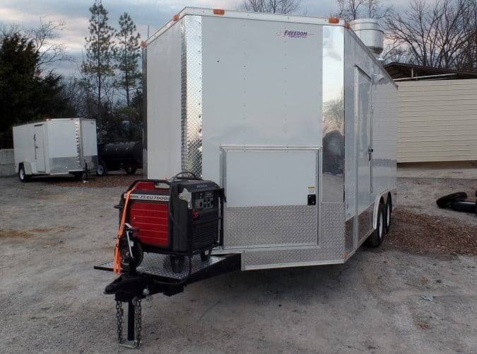 179-8.5-x-16-white-concession-food-trailer-with-appliances-23.jpg 8.5' x 16' White Concession Food Trailer With Appliances