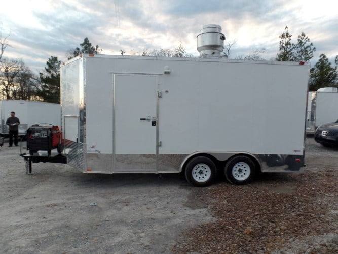 179-8.5-x-16-white-concession-food-trailer-with-appliances-25.jpg 8.5' x 16' White Concession Food Trailer With Appliances