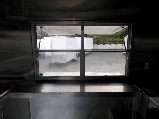 179-8.5-x-16-white-concession-food-trailer-with-appliances-31.jpg 8.5' x 16' White Concession Food Trailer With Appliances