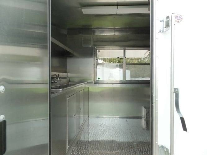 179-8.5-x-16-white-concession-food-trailer-with-appliances-6.jpg 8.5' x 16' White Concession Food Trailer With Appliances