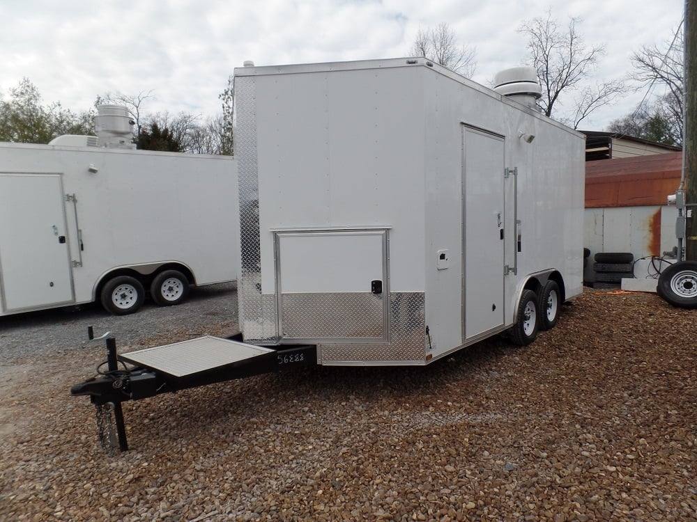 180-8.5-x-16-white-concession-food-trailer-with-appliances-10.jpg 8.5' x 16' White Concession Food Trailer With Appliances