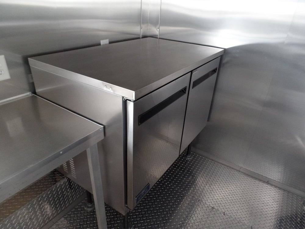 180-8.5-x-16-white-concession-food-trailer-with-appliances-11.jpg 8.5' x 16' White Concession Food Trailer With Appliances