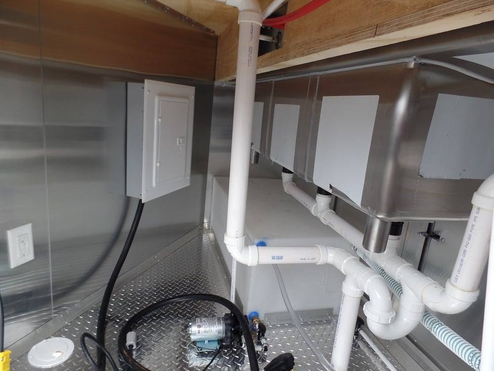 180-8.5-x-16-white-concession-food-trailer-with-appliances-13.jpg 8.5' x 16' White Concession Food Trailer With Appliances