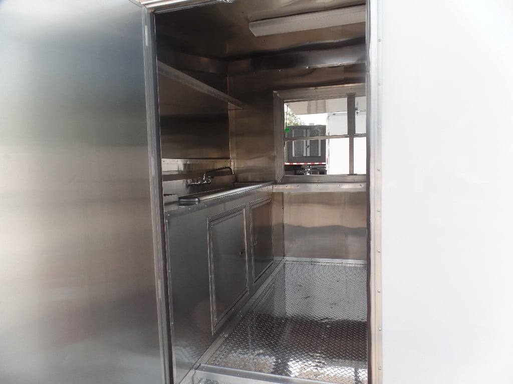 181-8.5-x-16-white-concession-food-trailer-with-appliances-10.jpg 8.5' x 16' White Concession Food Trailer With Appliances