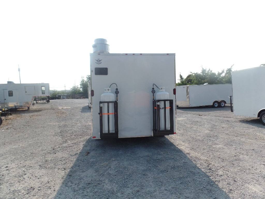 181-8.5-x-16-white-concession-food-trailer-with-appliances-3.jpg 8.5' x 16' White Concession Food Trailer With Appliances