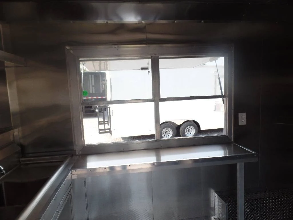 181-8.5-x-16-white-concession-food-trailer-with-appliances-4.webp 8.5' x 16' White Concession Food Trailer With Appliances