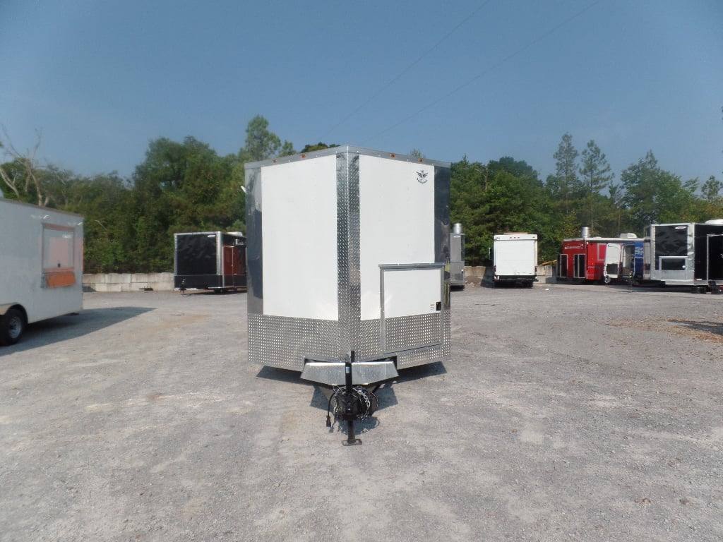 181-8.5-x-16-white-concession-food-trailer-with-appliances-5.jpg 8.5' x 16' White Concession Food Trailer With Appliances