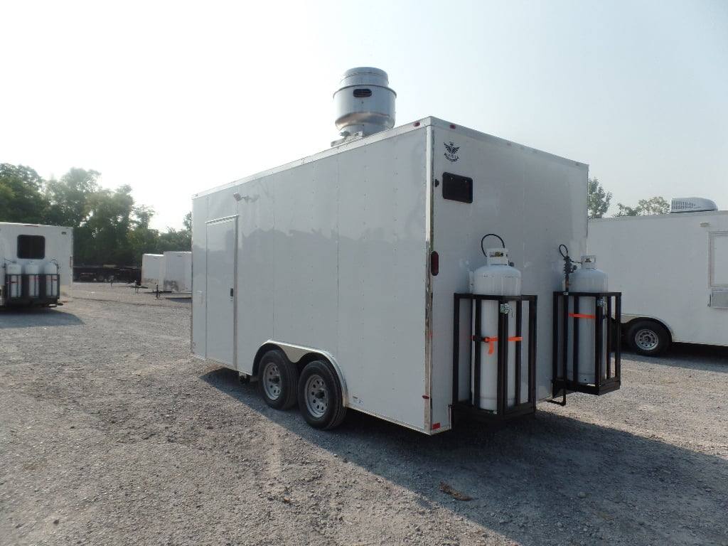181-8.5-x-16-white-concession-food-trailer-with-appliances-7.jpg 8.5' x 16' White Concession Food Trailer With Appliances
