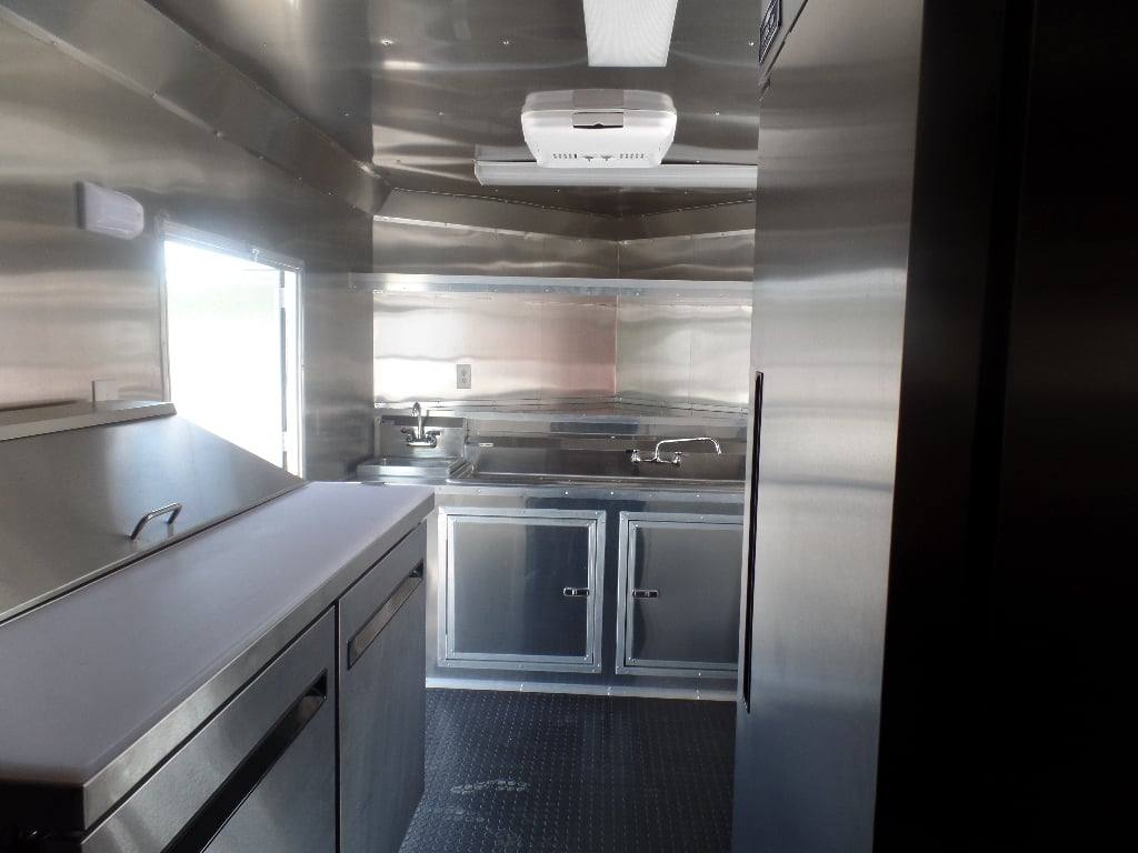 182-8.5-x-16-white-concession-food-trailer-with-appliances-11.jpg 8.5' x 16' White Concession Food Trailer With Appliances