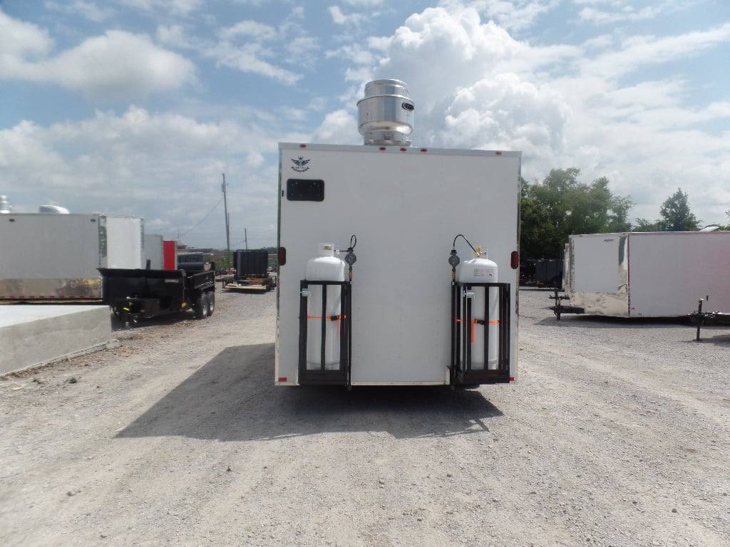 182-8.5-x-16-white-concession-food-trailer-with-appliances-17.jpg 8.5' x 16' White Concession Food Trailer With Appliances