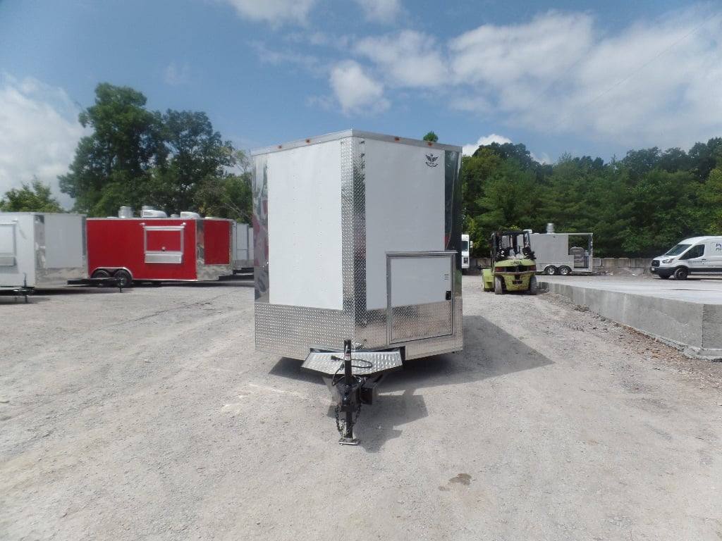 182-8.5-x-16-white-concession-food-trailer-with-appliances-7.jpg 8.5' x 16' White Concession Food Trailer With Appliances