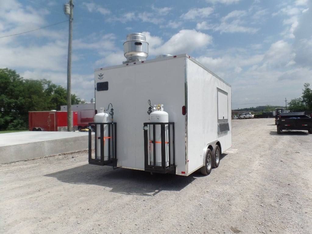 182-8.5-x-16-white-concession-food-trailer-with-appliances-8.jpg 8.5' x 16' White Concession Food Trailer With Appliances