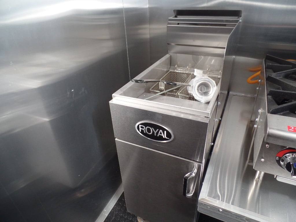 183-8.5-x-16-white-concession-food-trailer-with-appliances-11.jpg 8.5' x 16' White Concession Food Trailer With Appliances