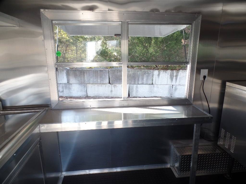 183-8.5-x-16-white-concession-food-trailer-with-appliances-13.jpg 8.5' x 16' White Concession Food Trailer With Appliances