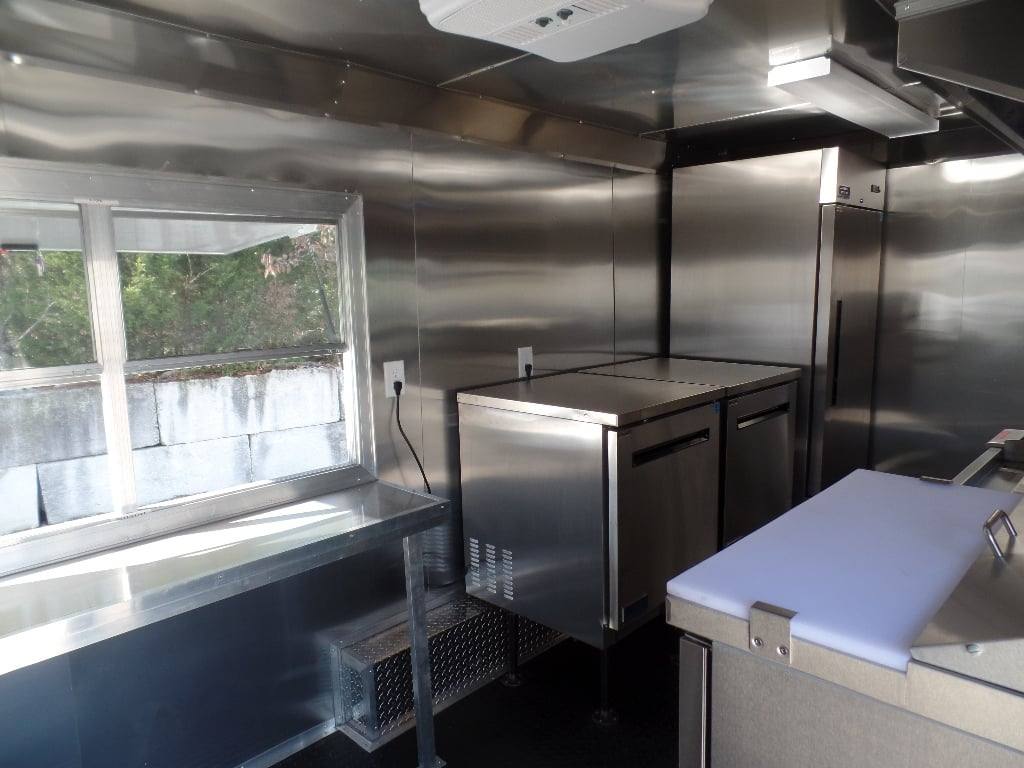 183-8.5-x-16-white-concession-food-trailer-with-appliances-37.jpg 8.5' x 16' White Concession Food Trailer With Appliances