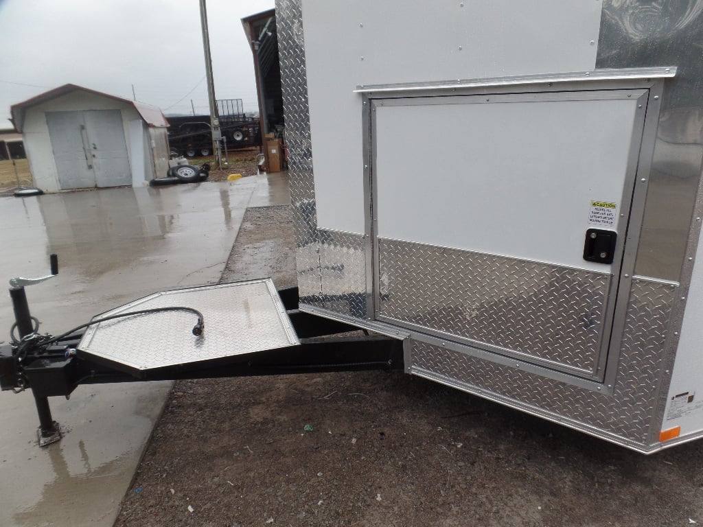 184-8.5-x-16-white-concession-food-trailer-with-appliances-16.jpg 8.5' x 16' White Concession Food Trailer With Appliances