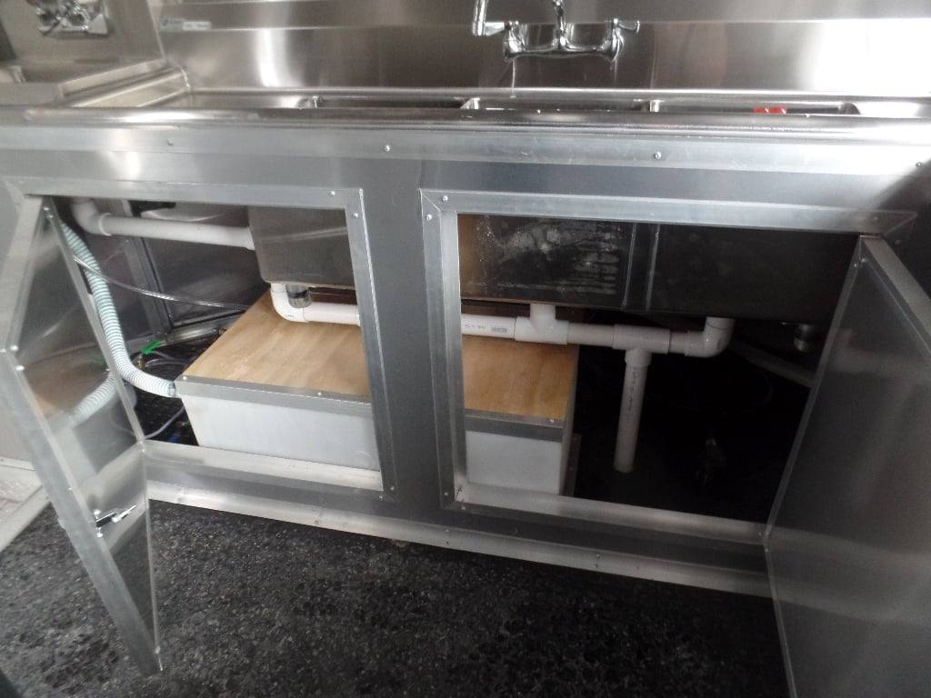 184-8.5-x-16-white-concession-food-trailer-with-appliances-24.jpg 8.5' x 16' White Concession Food Trailer With Appliances