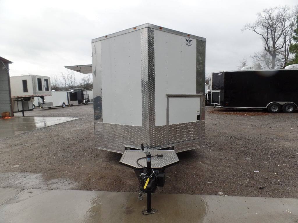 184-8.5-x-16-white-concession-food-trailer-with-appliances-27.jpg 8.5' x 16' White Concession Food Trailer With Appliances