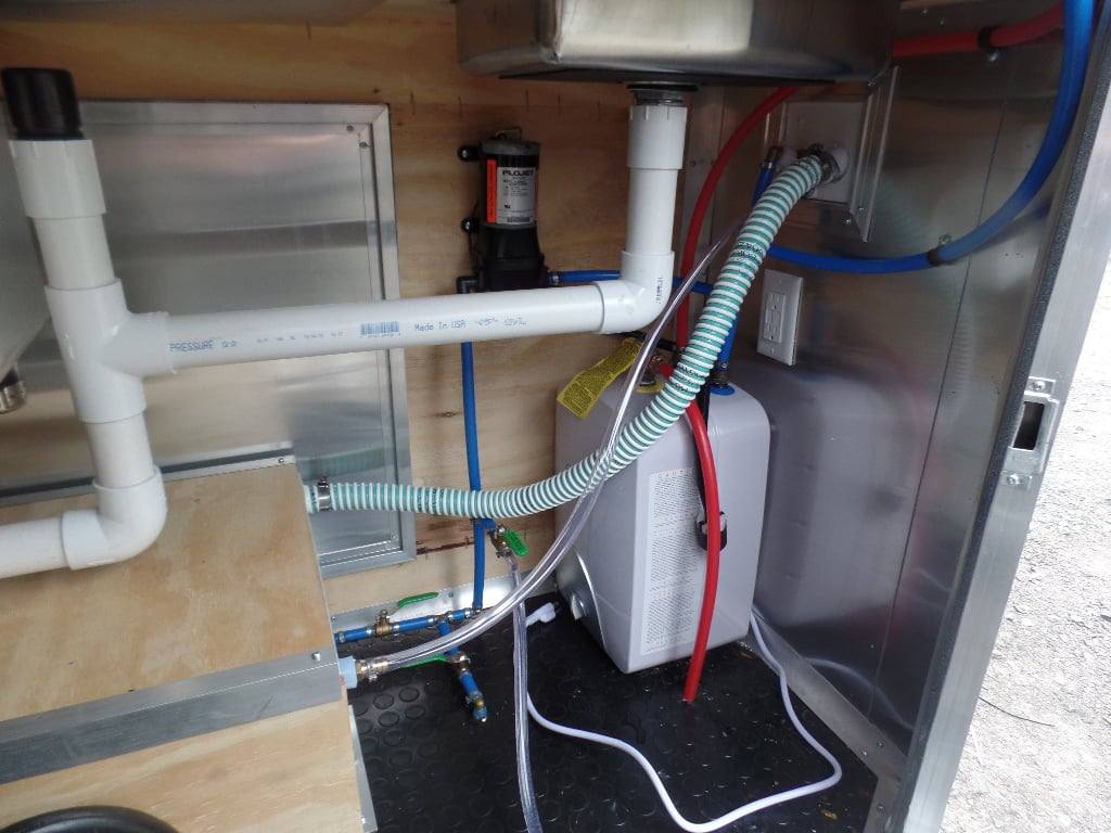 184-8.5-x-16-white-concession-food-trailer-with-appliances-3.jpg 8.5' x 16' White Concession Food Trailer With Appliances