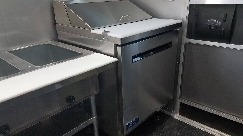 185-8.5-x-16-white-concession-food-trailer-with-appliances-10.jpg 8.5' x 16' White Concession Food Trailer With Appliances