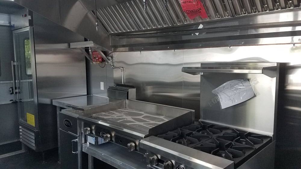 185-8.5-x-16-white-concession-food-trailer-with-appliances-25.jpg 8.5' x 16' White Concession Food Trailer With Appliances