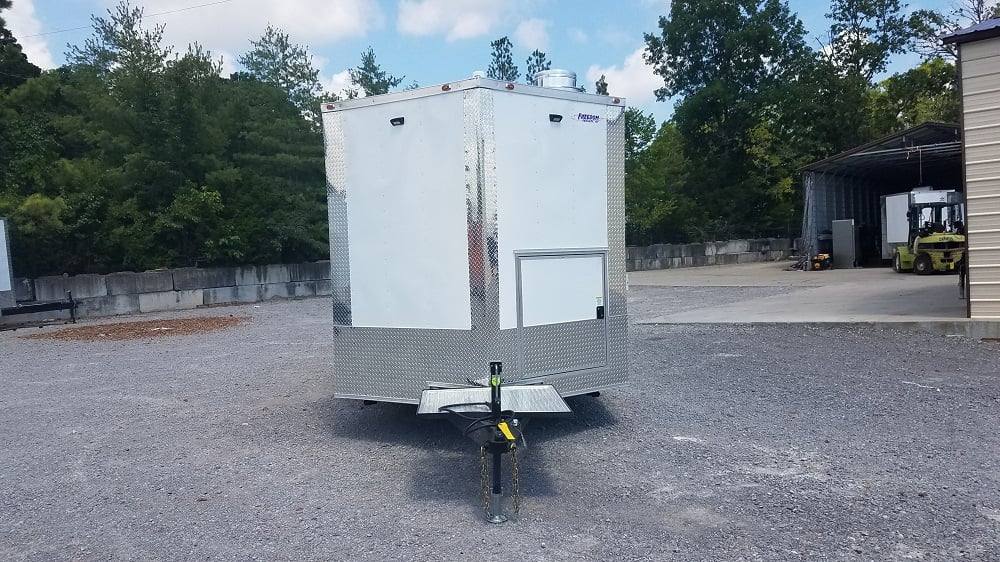 185-8.5-x-16-white-concession-food-trailer-with-appliances-5.jpg 8.5' x 16' White Concession Food Trailer With Appliances