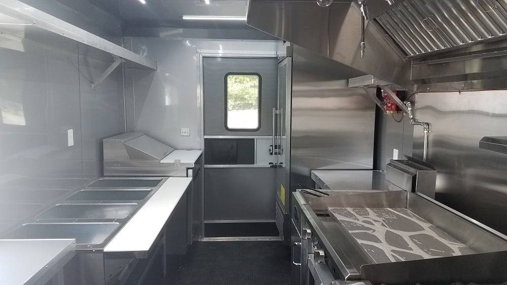 185-8.5-x-16-white-concession-food-trailer-with-appliances-7.jpg 8.5' x 16' White Concession Food Trailer With Appliances