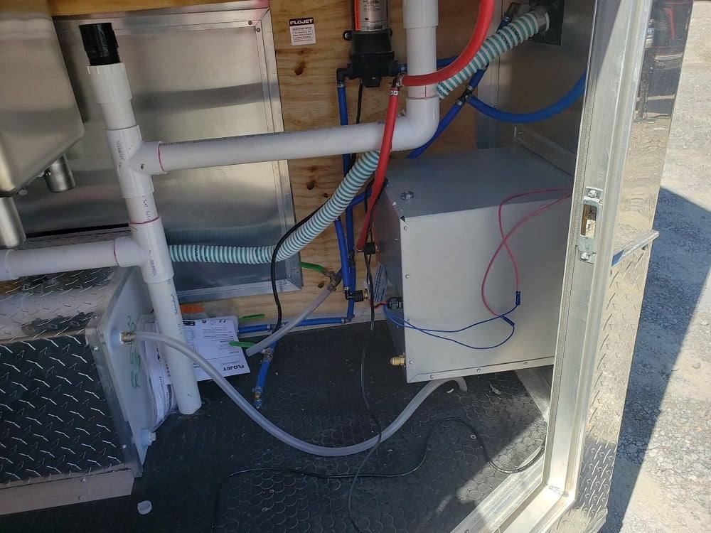 186-8.5-x-16-white-concession-food-trailer-with-appliances-14.jpg 8.5' x 16' White Concession Food Trailer With Appliances