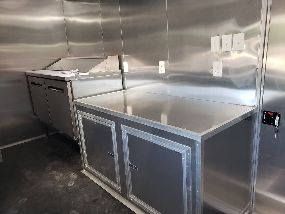 186-8.5-x-16-white-concession-food-trailer-with-appliances-17.jpg 8.5' x 16' White Concession Food Trailer With Appliances