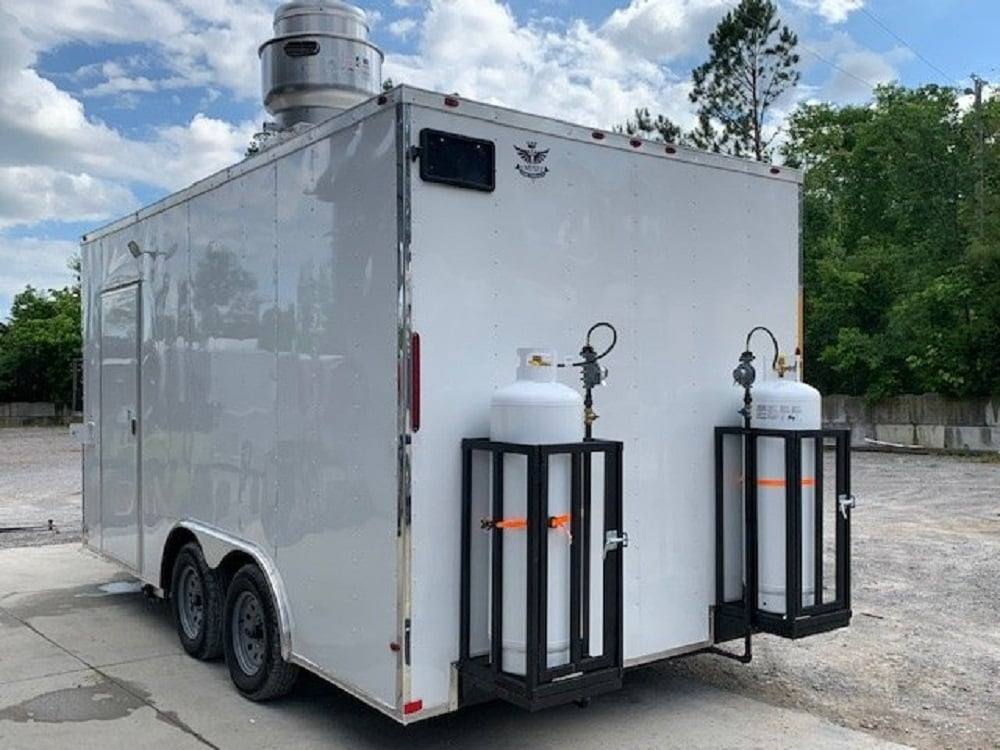 187-8.5-x-16-white-concession-food-trailer-with-appliances-4.jpg 8.5' x 16' White Concession Food Trailer With Appliances