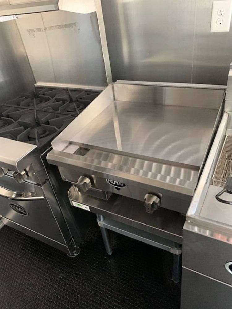 187-8.5-x-16-white-concession-food-trailer-with-appliances-8.jpg 8.5' x 16' White Concession Food Trailer With Appliances