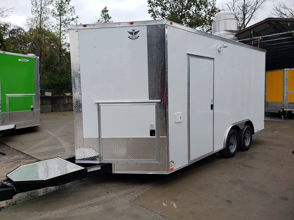 188-8.5-x-16-white-concession-trailer-event-catering-10.jpg 8.5' x 16' White Concession Trailer Event Catering
