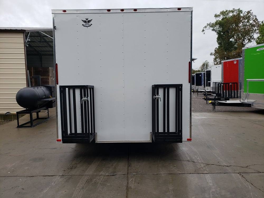 188-8.5-x-16-white-concession-trailer-event-catering-4.jpg 8.5' x 16' White Concession Trailer Event Catering