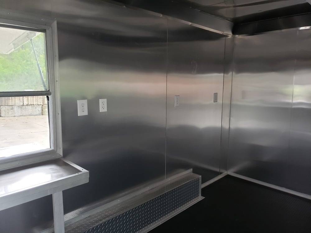 188-8.5-x-16-white-concession-trailer-event-catering-8.jpg 8.5' x 16' White Concession Trailer Event Catering