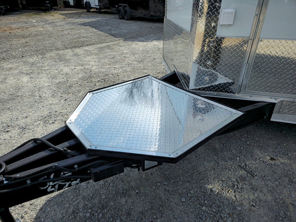 8.5' X 16' White Concession Trailer Food Event Catering