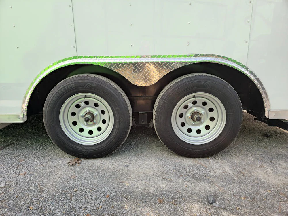8.5' X 16' White Concession Trailer Food Event Catering