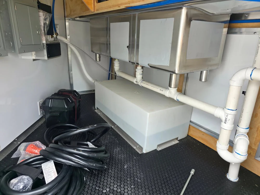 8.5' X 16' White Ice Cream Beverage Concession Trailer Food Event Catering