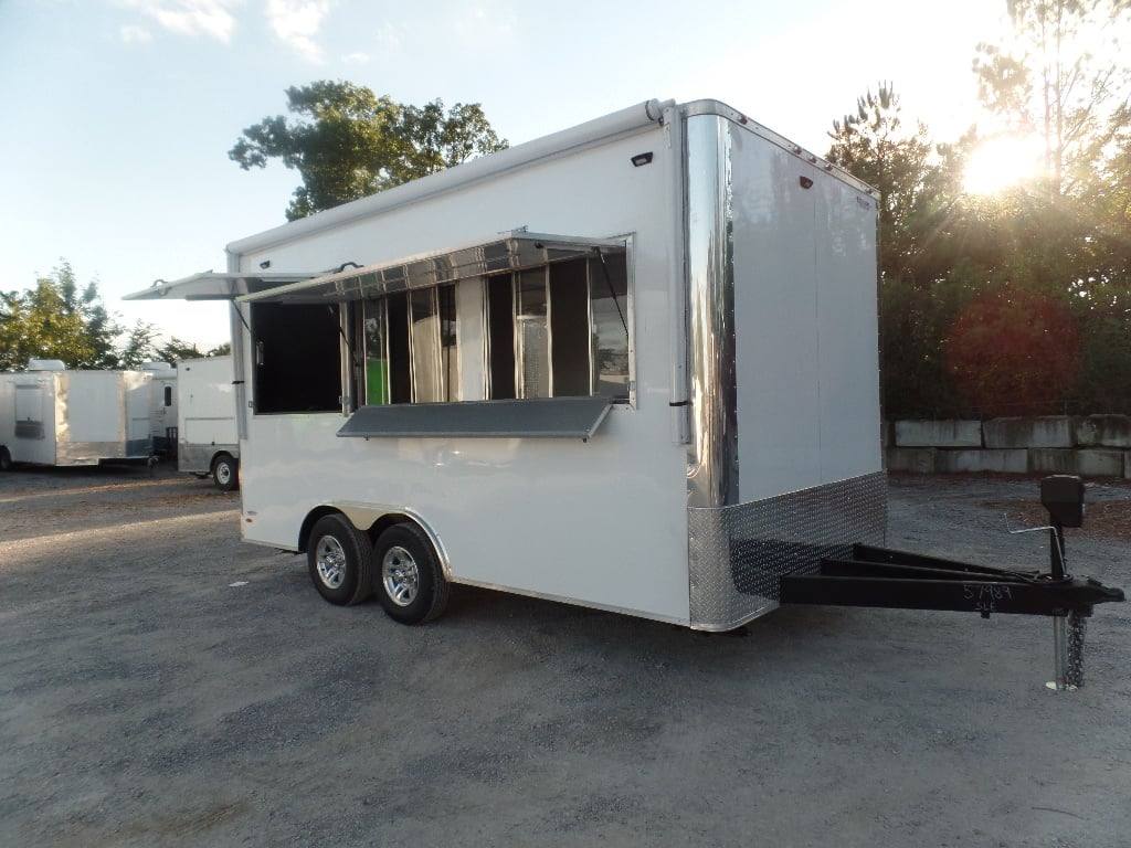 195-8.5-x-16-white-snow-cone-concession-food-trailer-10.jpg 8.5' x 16' White Snow Cone Concession Food Trailer