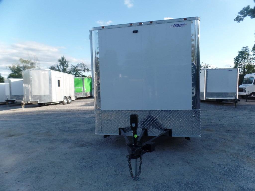 195-8.5-x-16-white-snow-cone-concession-food-trailer-18.jpg 8.5' x 16' White Snow Cone Concession Food Trailer