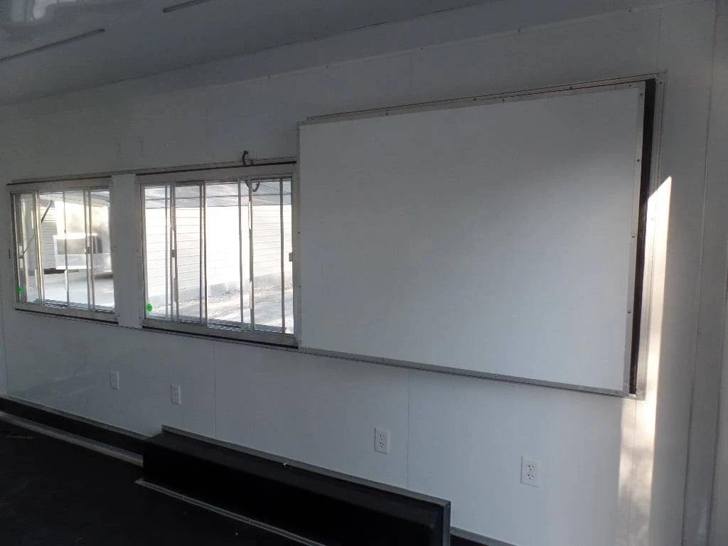 195-8.5-x-16-white-snow-cone-concession-food-trailer-6.webp 8.5' x 16' White Snow Cone Concession Food Trailer